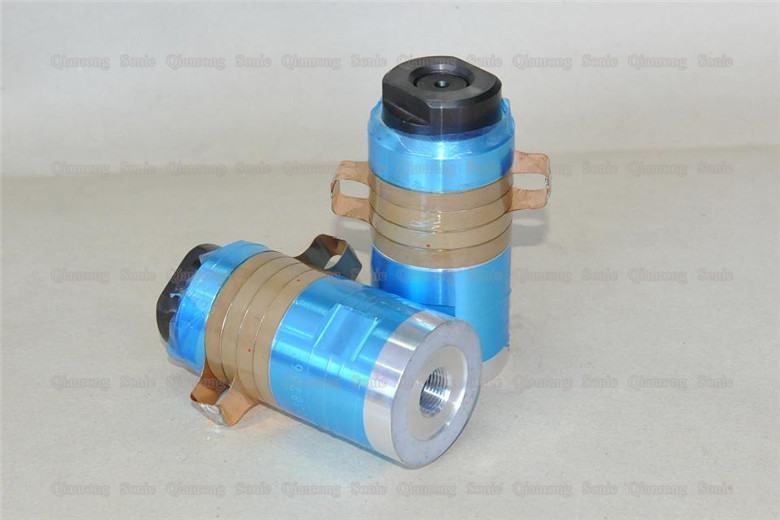 1500w 20Khz Ultrasonic Transducer Without Boioster Horn For Plastic Welder With PZT8