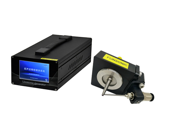 Specialized Focused Ultrasonic High Frequency Nozzles For Balloon Catheter Spraying