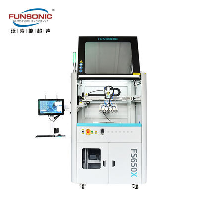 Ultrasonowe powłoki spryskowe z przenośnikiem do płytki cienkiej
