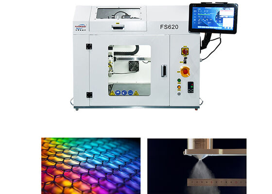 110 kHz Precyzja częstotliwości Ultrasonowe Spray Coater z 95% uniformity spray i 0,5-12 ml / h Spraying objętości