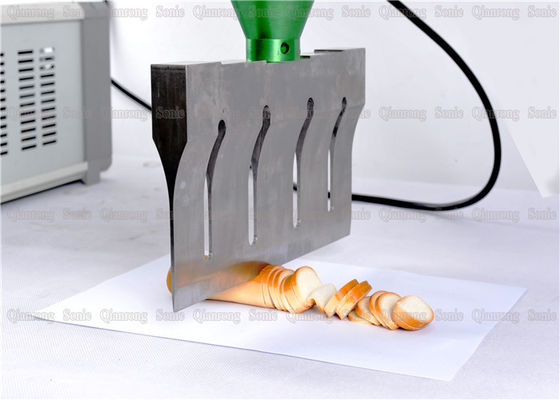 Dostosowana kolorowa ultradźwiękowa maszyna do cięcia mrożonego mięsa z pomidorów